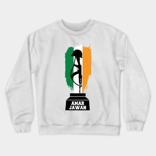 I Love Indian Army Amar Jawan Patriotic Jai Hind T-shirt Crewneck Sweatshirt